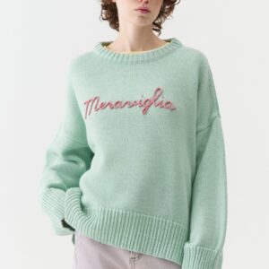 MINT GREEN SWEATER