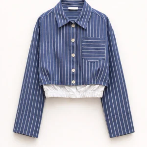 BLUE STRIPED SHIRT
