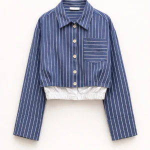 BLUE STRIPED SHIRT