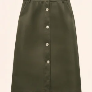 VERDE MILITARE SKIRT