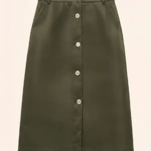 VERDE MILITARE SKIRT