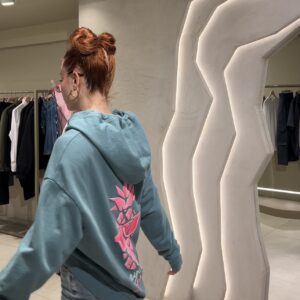 Teal Pineapple jacket
