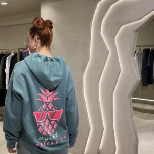 Teal Pineapple jacket