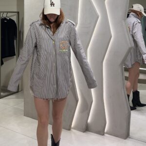 Brown Striped Shirt