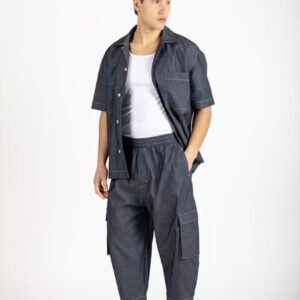 Short Sleeve Denim Shirt