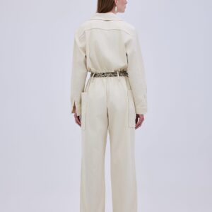 Army Ivory Jumpsuit