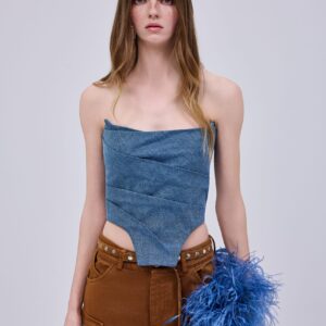 Denim Corset