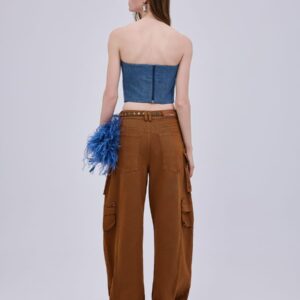 Denim Corset