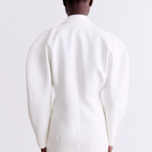 WHITE TAILORED BLAZER