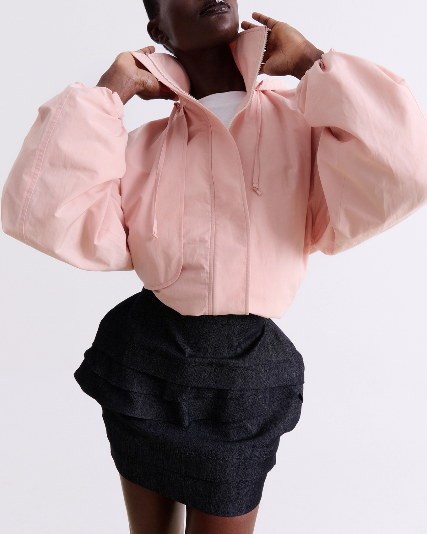 BLUSH WINDBREAKER JACKET