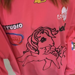 LYCRA TEE FLUO PINK