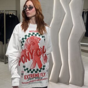 DOUBLE SLEEVES TEE PONY CLUB