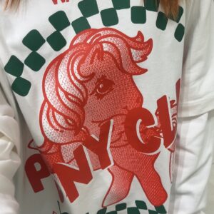 DOUBLE SLEEVES TEE PONY CLUB