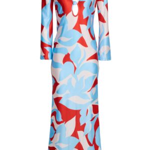 Noire maxi dress