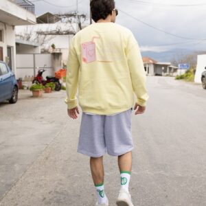 Unisex oversized sweatshirt taste you yellow
