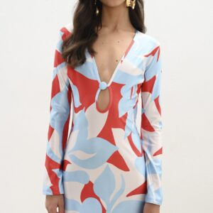 Noire maxi dress