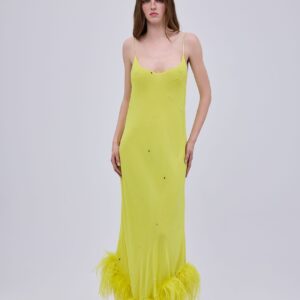 Starry Night Yellow Dress