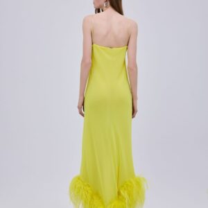 Starry Night Yellow Dress