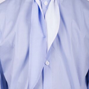 SCARF SHIRT | STRIPED