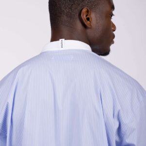SCARF SHIRT | STRIPED