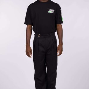 LINEN PLEATED PANTS