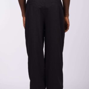 LINEN PLEATED PANTS
