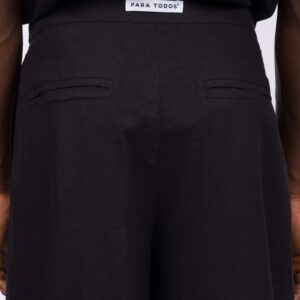 LINEN PLEATED PANTS