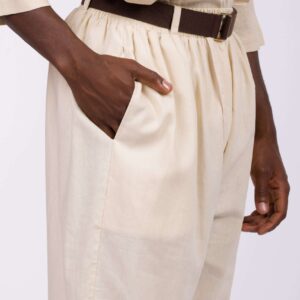 LINEN OVERSIZED PANTS
