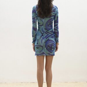 Serene mini mesh dress