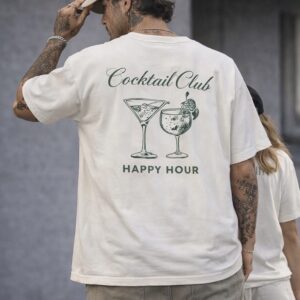 COCKTAIL CLUB White T-Shirt