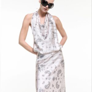OFF-WHITE MAXI DRESS