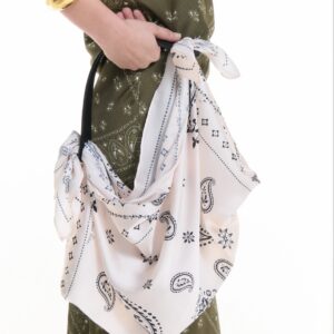 OFF-WHITE BANDANA TOP/BAG