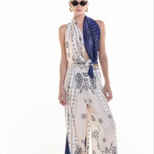 OFF-WHITE BANDANA TOP/BAG