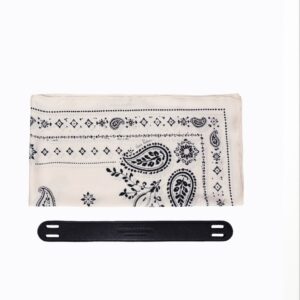 OFF-WHITE BANDANA TOP/BAG