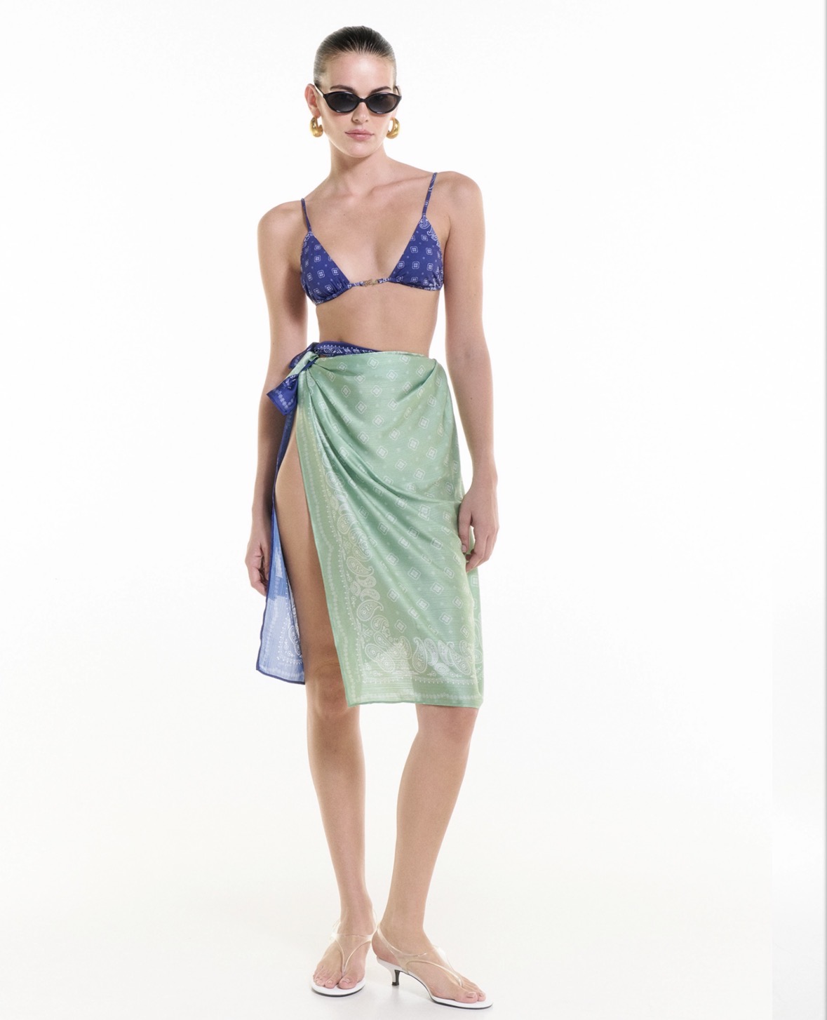 MINT BANDANA TOP/BAG