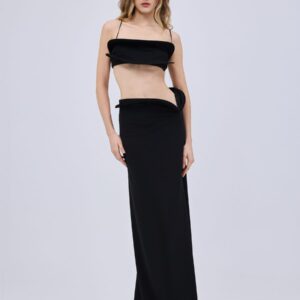 Wave Maxi Skirt