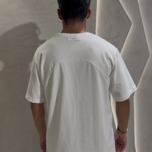 White streetwear oversized t shirt