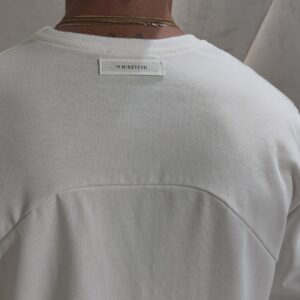 White streetwear oversized t shirt