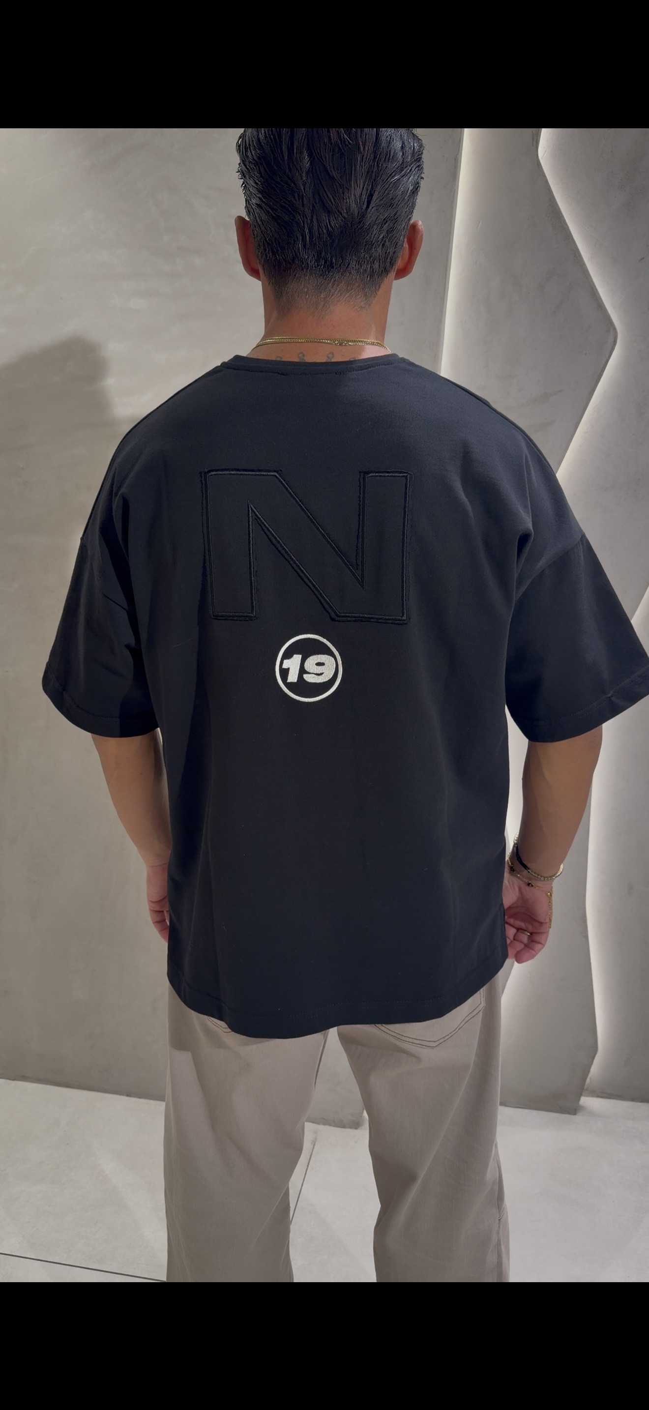 Ανδρικό Μαύρο Oversized T-Shirt – Streetwear Elegance