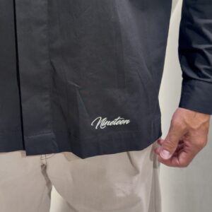 Ανδρικό Oversized Boxy Πουκάμισο με Κεντητό logo