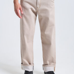 Denim beige pants