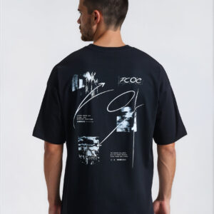 Ανδρικό t shirt με τύπωμα στην πλάτη