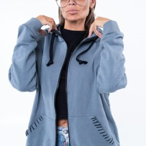 Hoody knitted Blue Raf