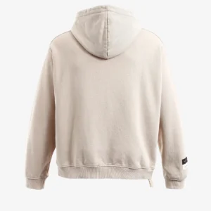 MWM TEDDY CANVAS PATCHES CROPPED HOODIE