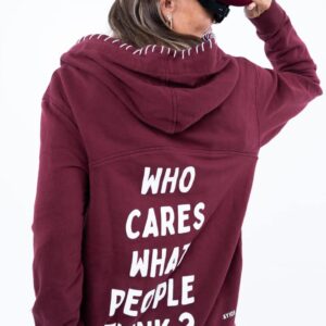 Hoody knitted Red Cherry