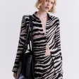 ZEBRA PRINT SLIM-FIT SHIRT