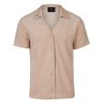 SAXSV TERRY CLOTH BEIGE SHIRT