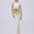Halter Ivory Jasmine Dress